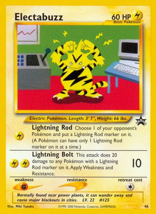 Electabuzz card art