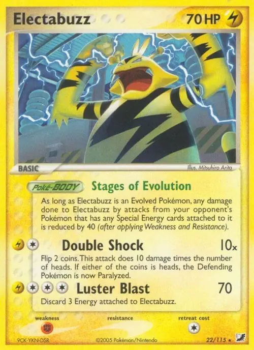 Electabuzz card art