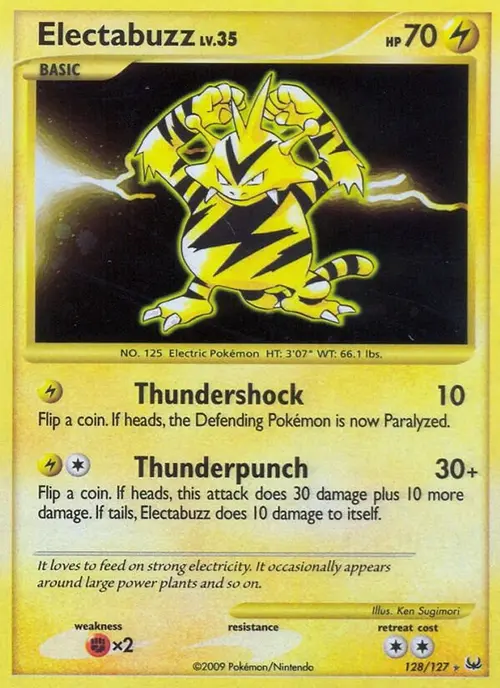 Electabuzz card art