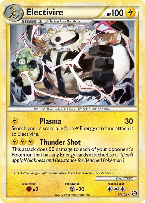 Electivire card art