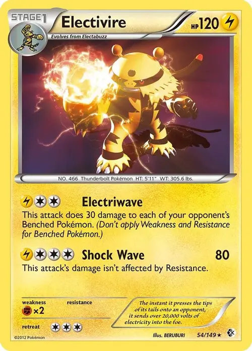 Electivire card art