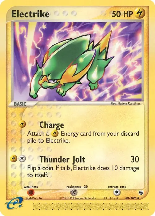 Electrike - 30/109 card art