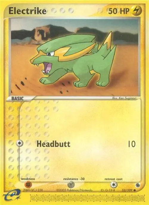 Electrike - 52/109 card art