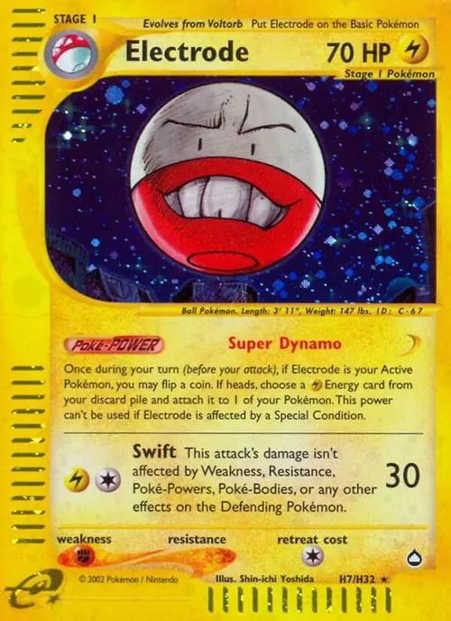 Electrode (H7) card art