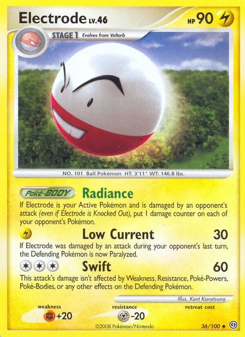 Electrode (36) card art