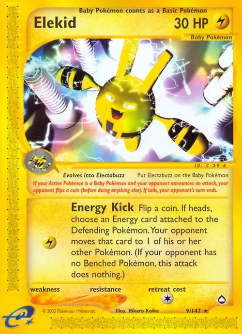 Elekid card art