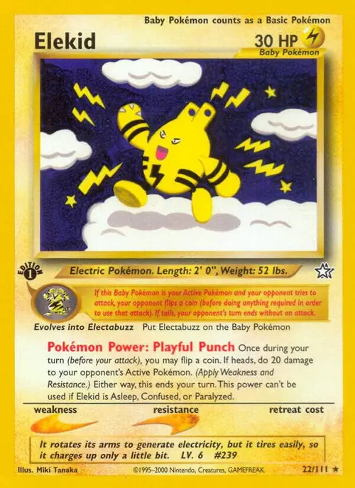 Elekid card art