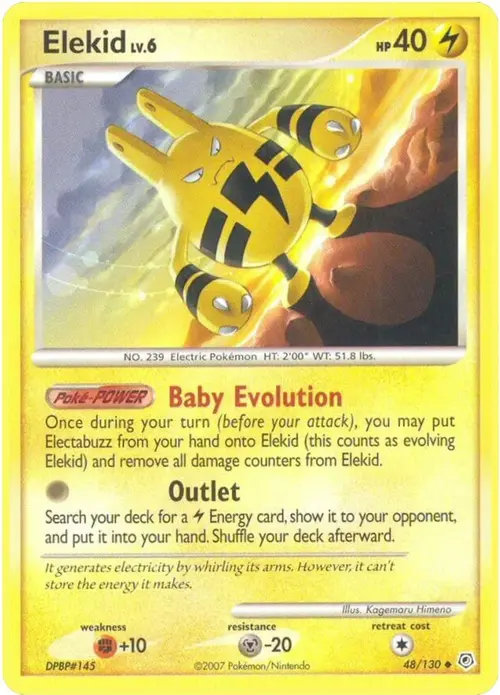 Elekid card art