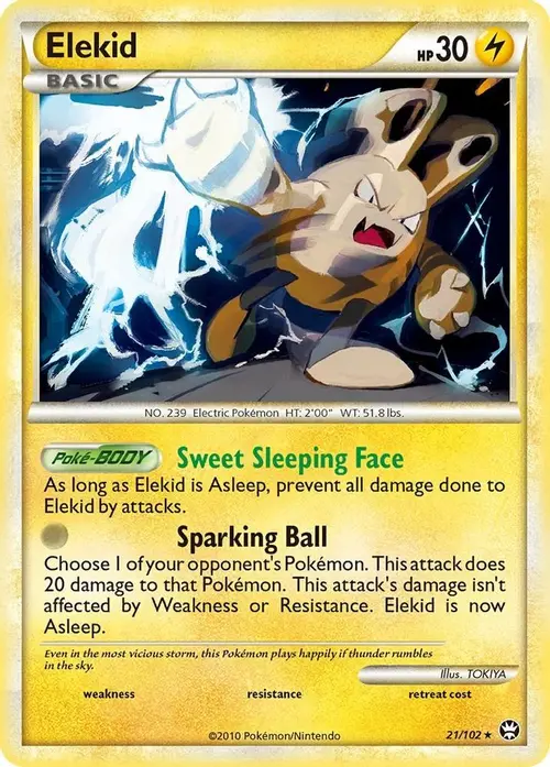 Elekid card art