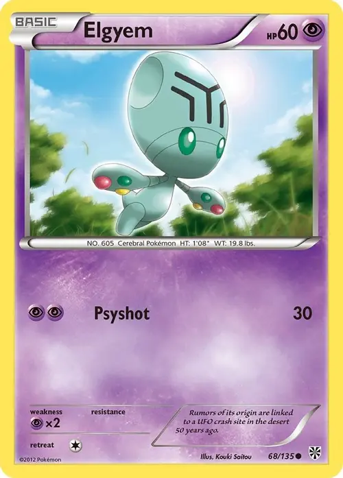 Elgyem (68) card art