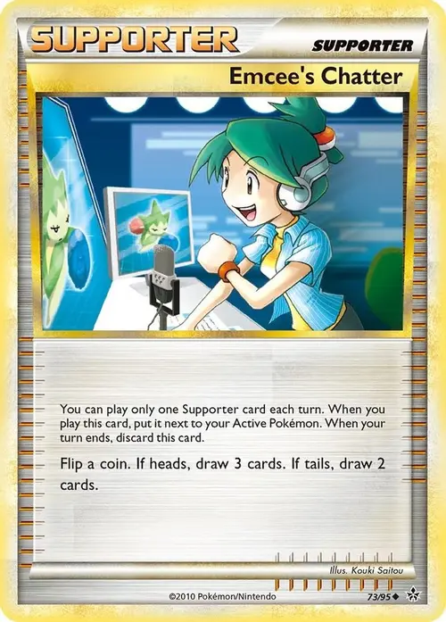 Emcee's Chatter card art