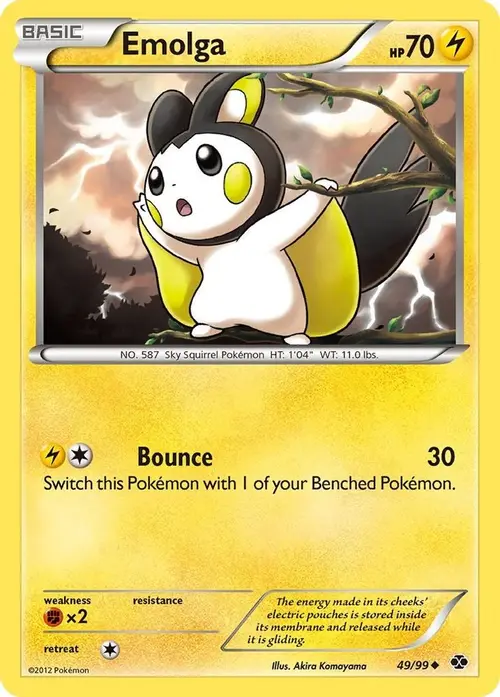 Emolga card art