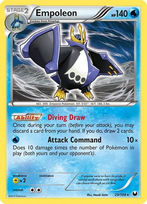 Empoleon card art