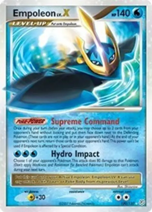Empoleon LV.X card art