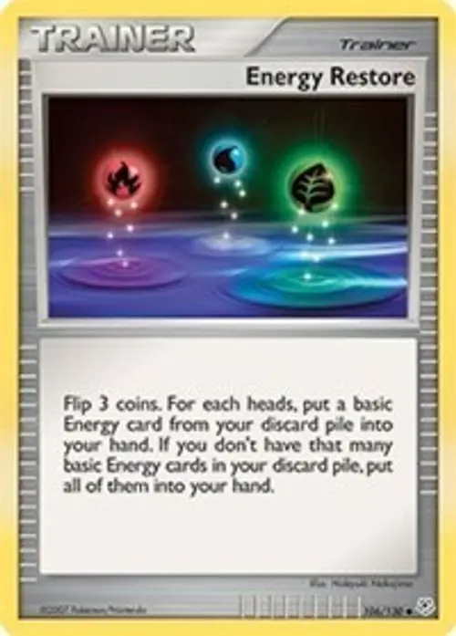Energy Restore card art