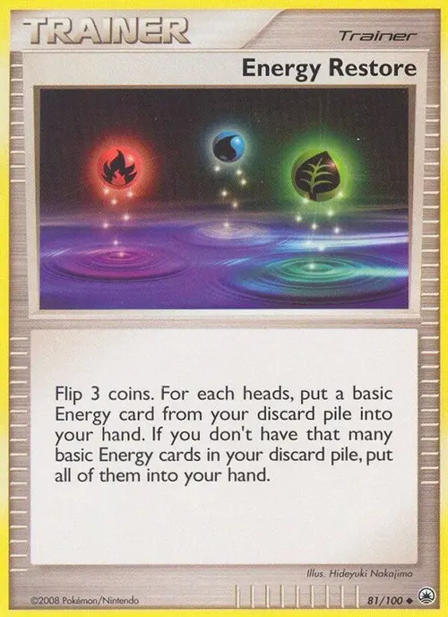 Energy Restore card art