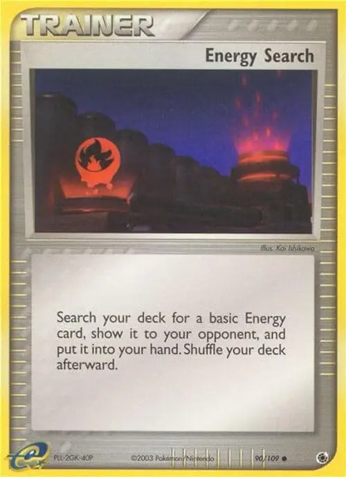 Energy Search card art