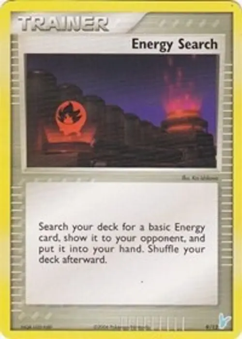 Energy Search (Minun) card art
