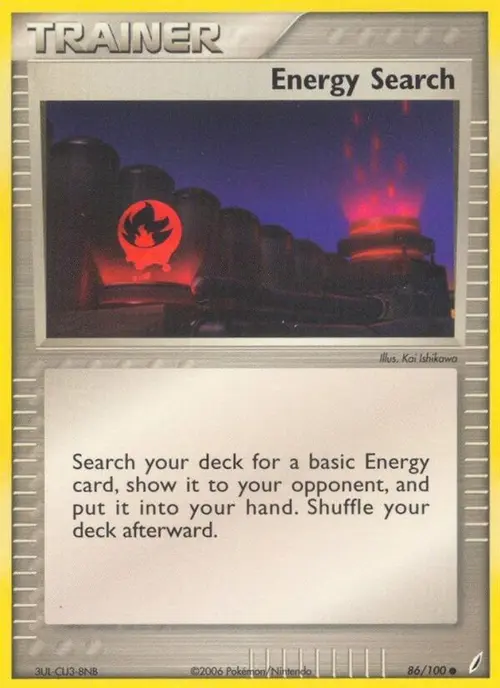 Energy Search card art