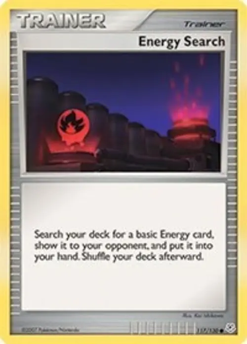 Energy Search card art