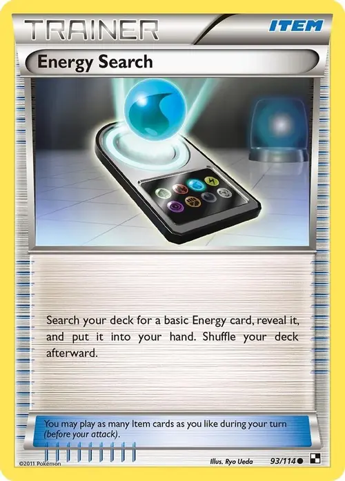 Energy Search card art