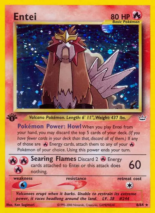 Entei (6) card art