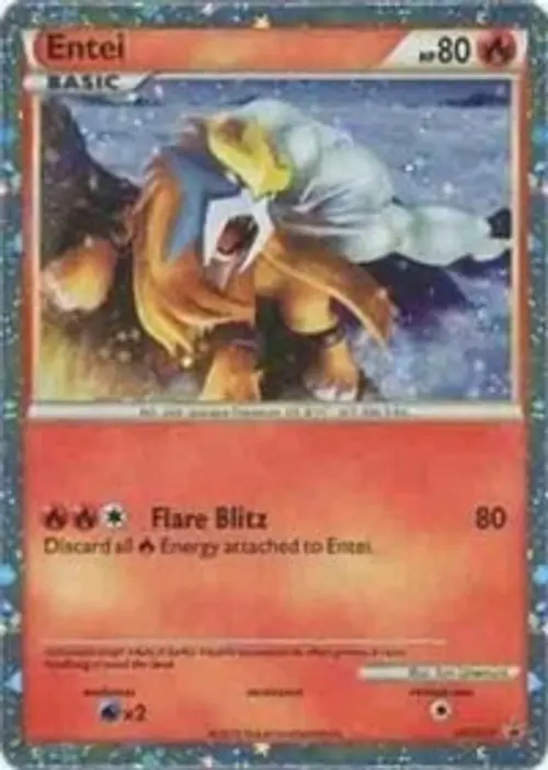 Entei - HGSS20 card art