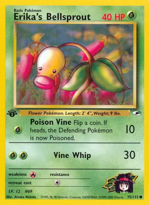 Erika's Bellsprout (75) card art