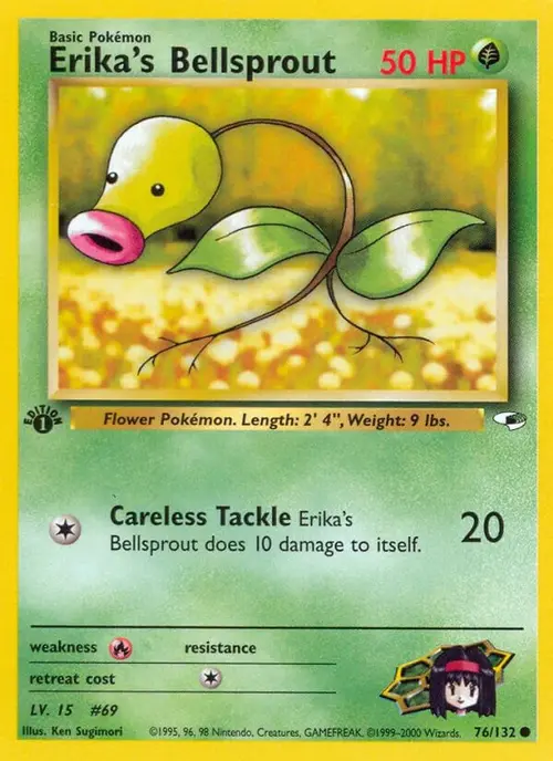 Erika's Bellsprout (76) card art