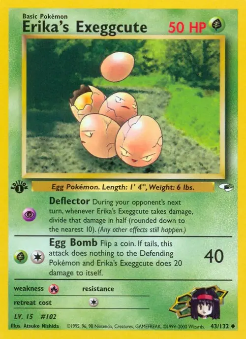 Erika's Exeggcute (43) card art