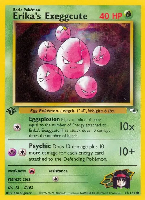 Erika's Exeggcute (77) card art