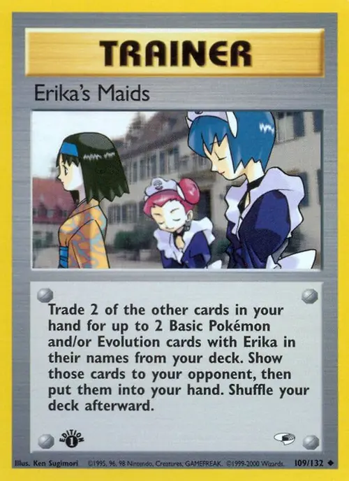 Erika's Maids card art