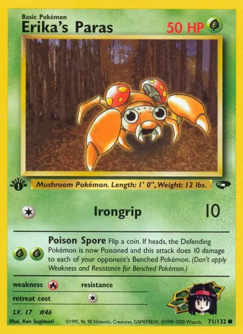 Erika's Paras card art