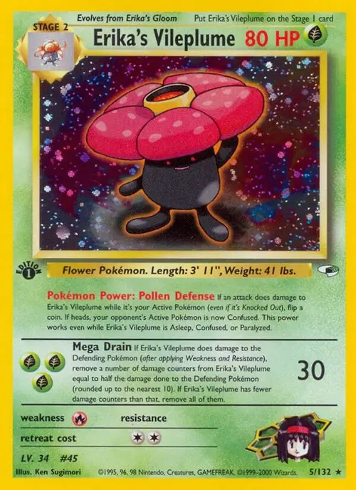 Erika's Vileplume card art
