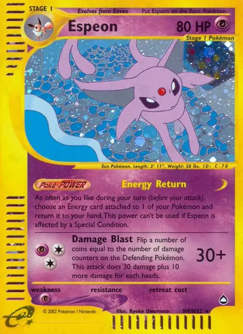 Espeon (H9) card art