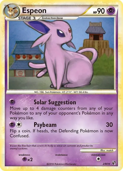 Espeon card art