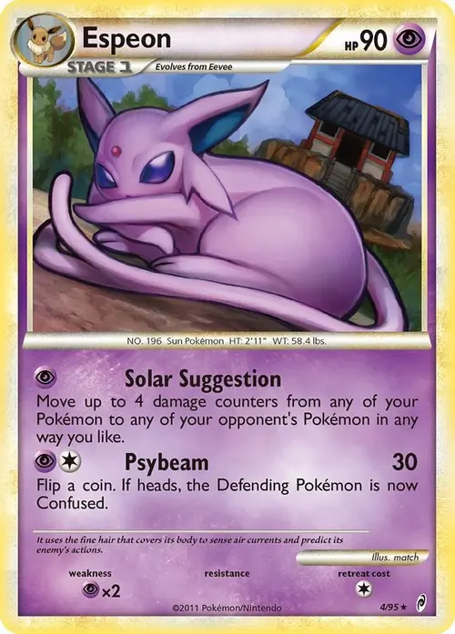 Espeon card art