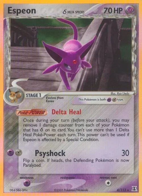 Espeon (Delta Species) card art