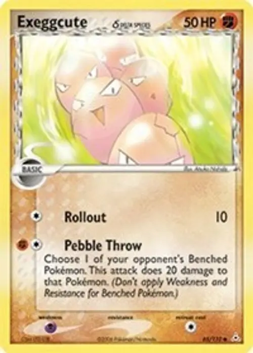 Exeggcute (Delta Species) card art