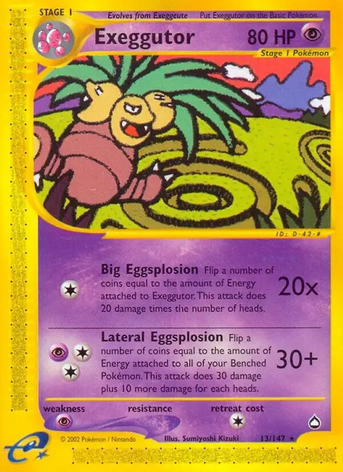 Exeggutor (13) card art