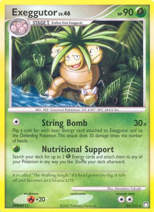 Exeggutor card art