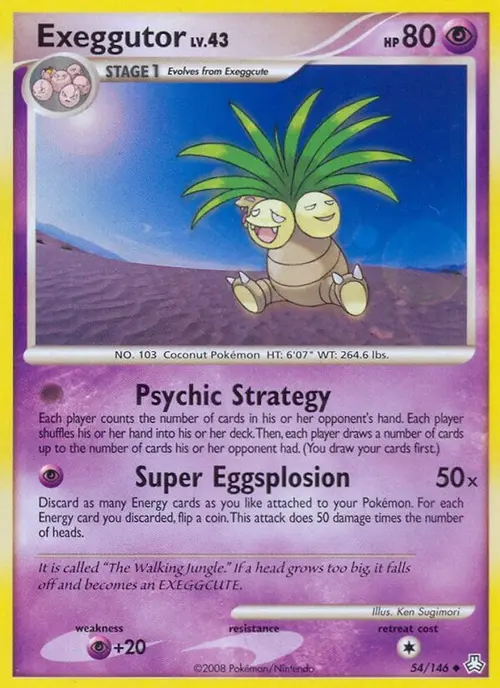 Exeggutor card art