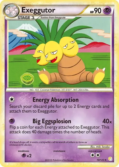 Exeggutor card art