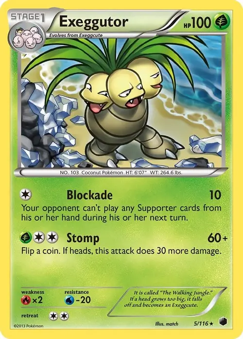Exeggutor card art