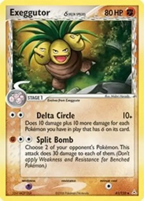 Exeggutor (Delta Species) card art