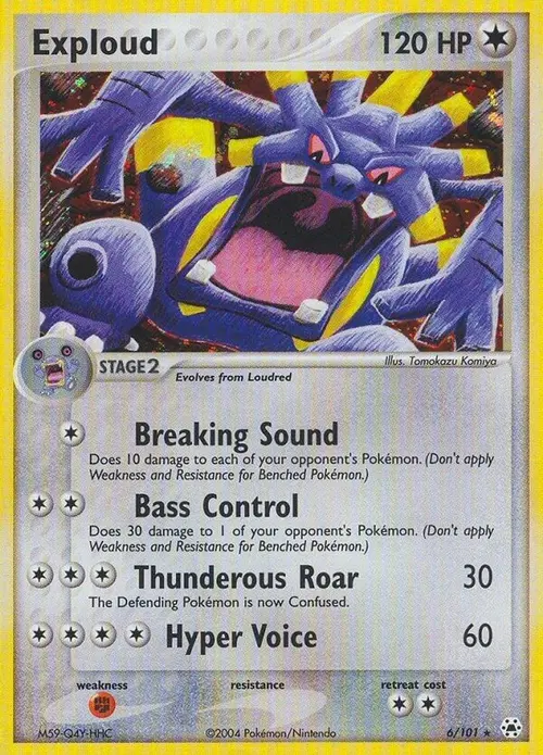 Exploud card art