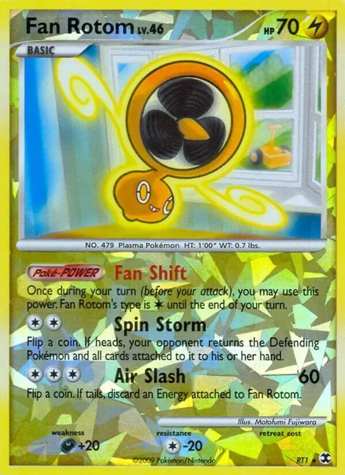 Fan Rotom card art
