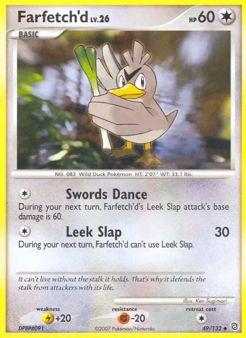 Farfetch'd card art