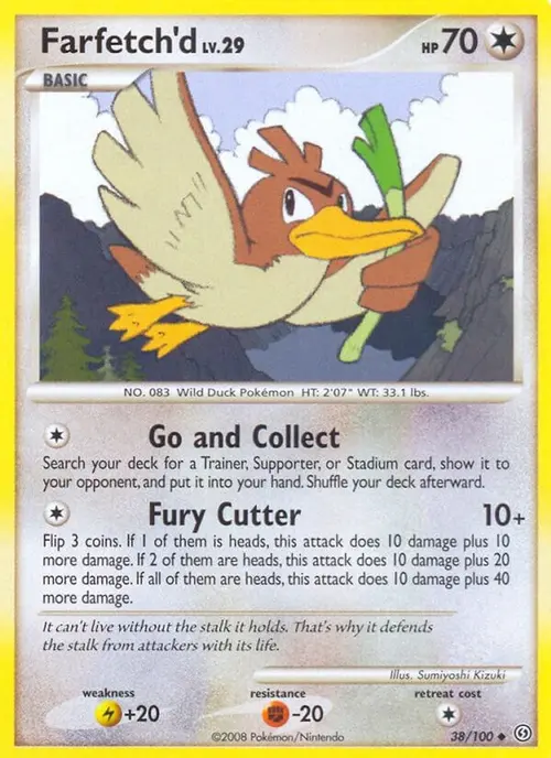 Farfetch'd card art