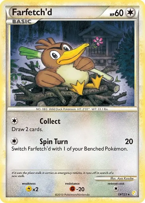 Farfetch'd card art
